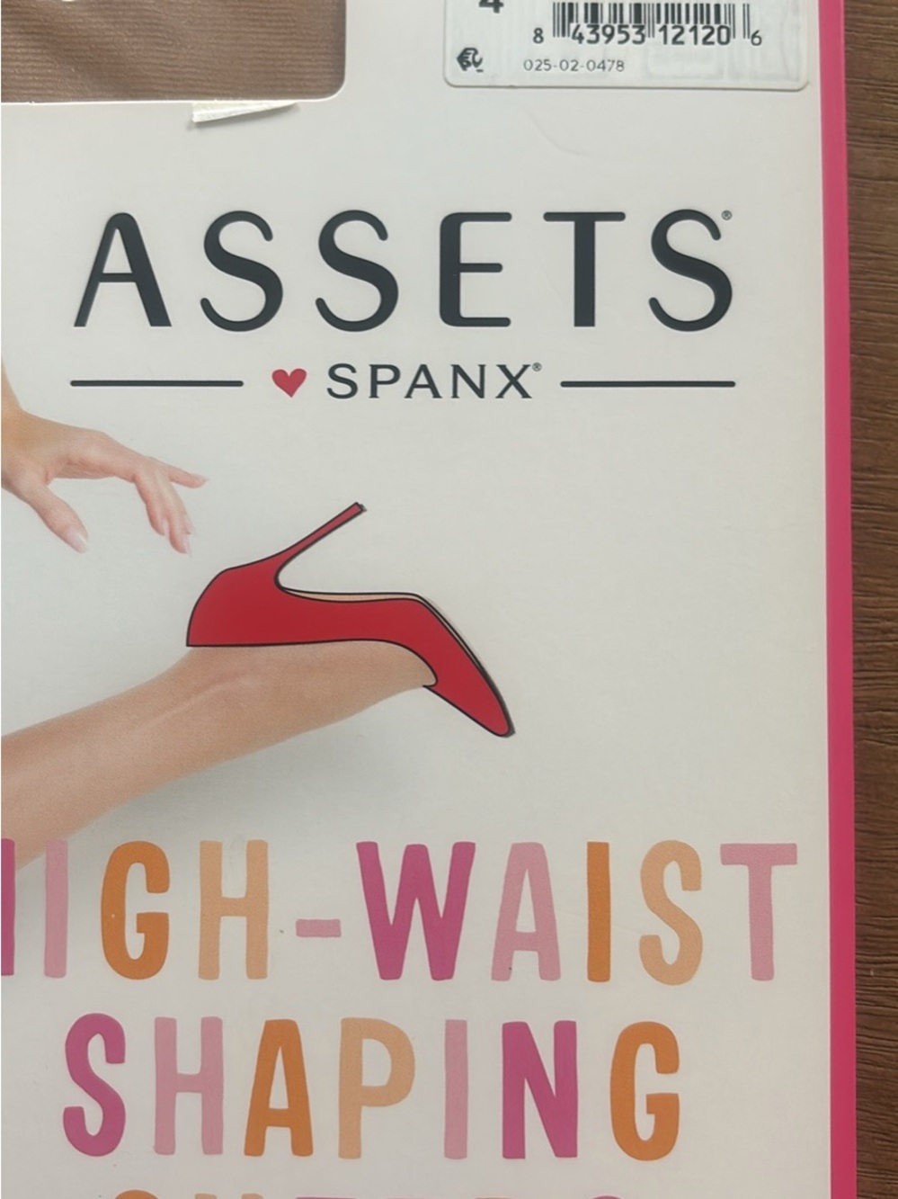 SPANX Nude High-Waist Shaping Short — ASSETS